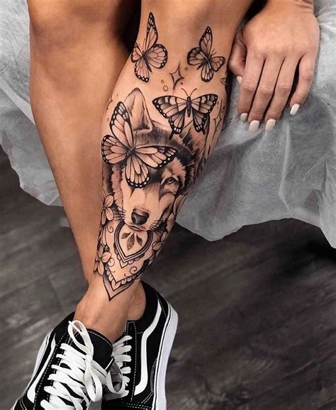 Las mejores 210 ideas de Tatuajes pierna mujer